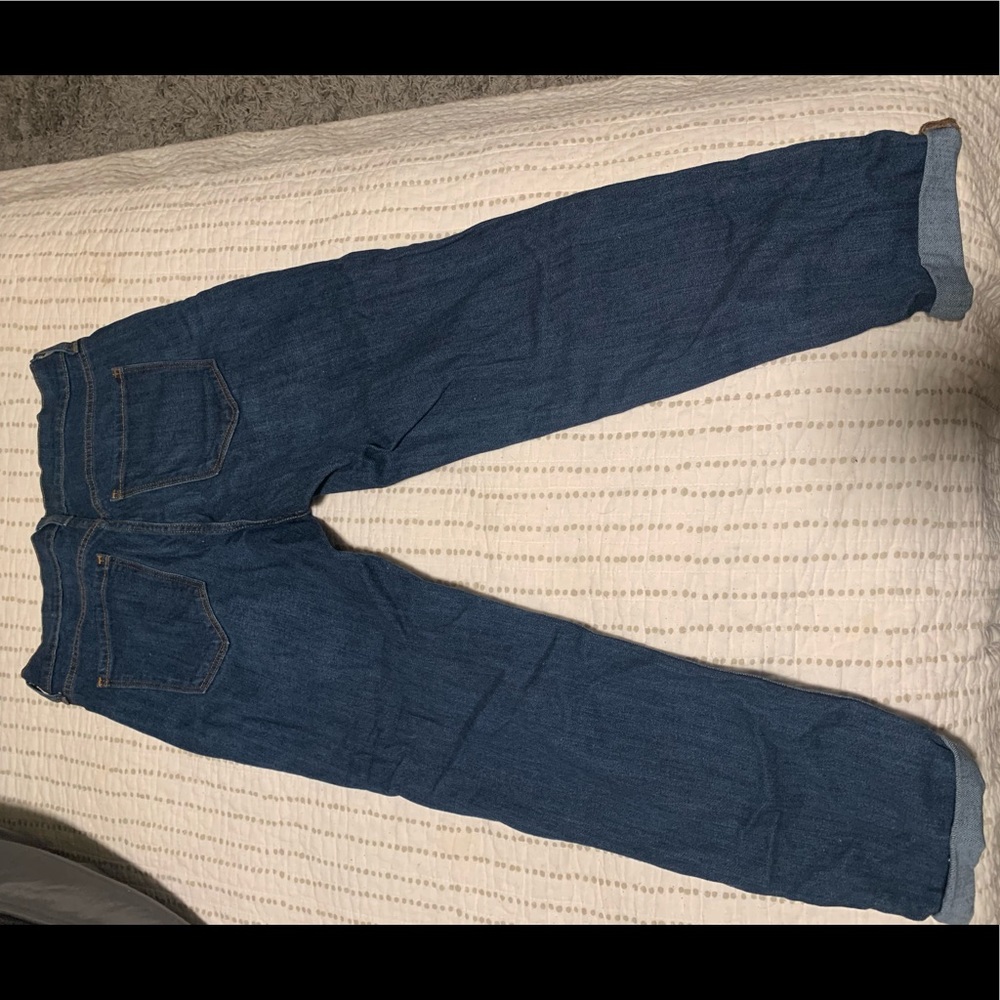 NWOT Old Navy dark denim boyfriend jeans size 4